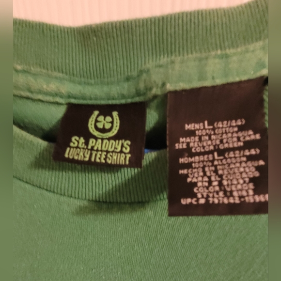 St Patricks Day- I love green beer tshirt. Size Large - Picture 2 of 4